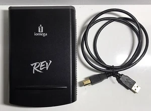 Iomega REV USB Removable External Hard Disk Drive -No Power Supply. - Picture 1 of 6