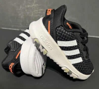 Baby Infant Shoes Size 3c ADIDAS RACER TR 2 Slip On Sneakers Memory Foam EU 18 - Image 1 of 4
