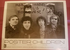 FOTO AUTOGRAFIADA DE CARTEL NIÑOS - Imagen 1 de 1