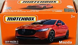 Matchbox 2019 Mazda 3 Red 2021 New Release (box Pack) - Picture 1 of 1