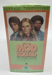 THE MOD SQUAD TV SHOW VOL 1-5 (1968-72) 4 Tape VHS Box Set New Sealed  - Picture 1 of 7