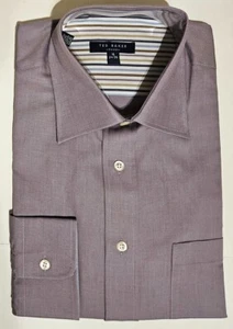 NWT Ted Baker London Men's Dress Shirt Button Down 16-34/35 Long Sleeve - Picture 1 of 2