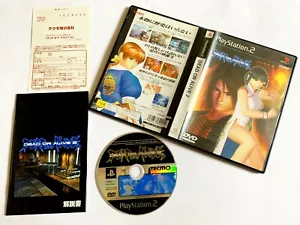 PS2 Dead or Alive 2 with Reg-Card Playstation Sony Tecmo Fighting Game Japan JP - Picture 1 of 12