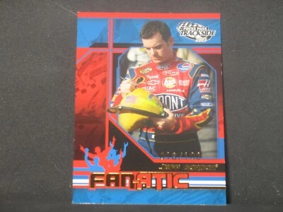 Jeff Gordon 2006 Press Pass Trackside Golden Parallel #G95 (16/100) Fanatic - Image 1 of 2