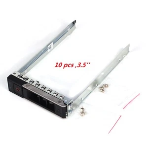 10x3.5" SATA HDD Caddy Tray X7K8W 0X7K8W For Dell G14/Gen14 R640 R6415 R740 R940 - Picture 1 of 7