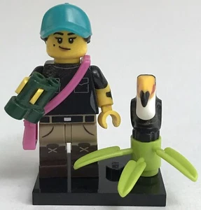 Lego 71032 Minifigur Serie 22 CMF Vogelbeobachter mit Tukan - Bild 1 von 4