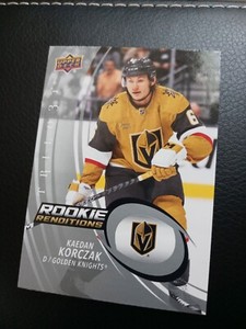 2022-23 Upper Deck Trilogy Rookie Renditions #RR22 Kaedan Korczak