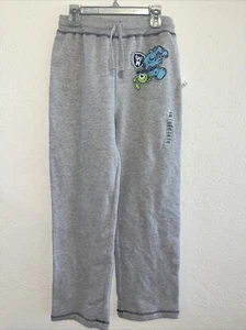 Vintage Youth Sweatpants Monsters Inc Cartoon Sulley Disney Store Size 10/12 B8 - Picture 1 of 18