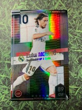 Panini Footista 2021 Luka Modric Real Madrid Refractor Soccer card F21R WCCF