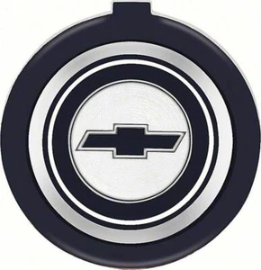 Horn Cap Emblem Bowtie w/4-Spoke Sport Wheel 71-72 Nova Chevelle 71-73 Camaro - Picture 1 of 1