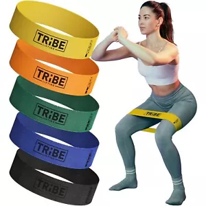 Stoff Widerstandsbänder zum Training - Booty Bands für Damen und Herren - - Bild 1 von 7