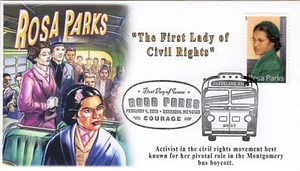 AO-4742-3, 2013, Rosa Parks, First Day Cover, Add-on Cachet, Pictorial Postmark, - Picture 1 of 1