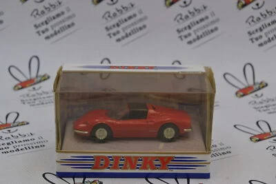 DIE CAST " 1973 FERRARI DINO 246 GTS " DY-24 DINKY TOYS (MATCHBOX) 1/43 - Immagine 1 di 3