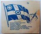 1950 Greece Royal Hellenic Airforce Flag Greek Trade Card