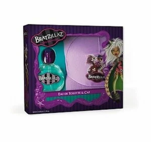 BRATZILLAZ GLAM GETS WICKED 50ML EDT AND CAP KIDS GIRLS GIFT SET SUMMER HAT - Picture 1 of 2