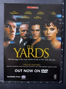 THE YARDS - JOAQUIN PHOENIX 12x8' Magazine Movie Advert M103 - Imagen 1 de 1