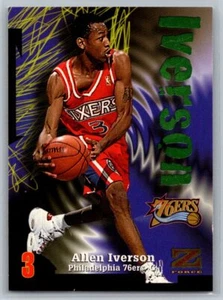 1997 SkyBox Z-Force #100 Allen Iverson - see photos - Picture 1 of 2