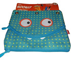 ?? New Zipit Blue Monster Googly 3-Ring Pouch Pencil Case Bag Nwt Zip It School