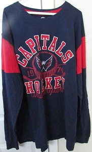 NHL Washington Capitals Mens Long Sleeve Mens Shirt XXL EUC - Picture 1 of 4
