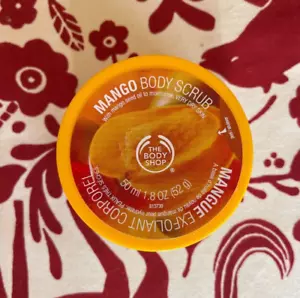 THE BODY SHOP MANGO SCRUB, 50 ML, 1.85 OZ, ORIGINAL FORMULA, RARE, UNOPENED - Picture 1 of 1