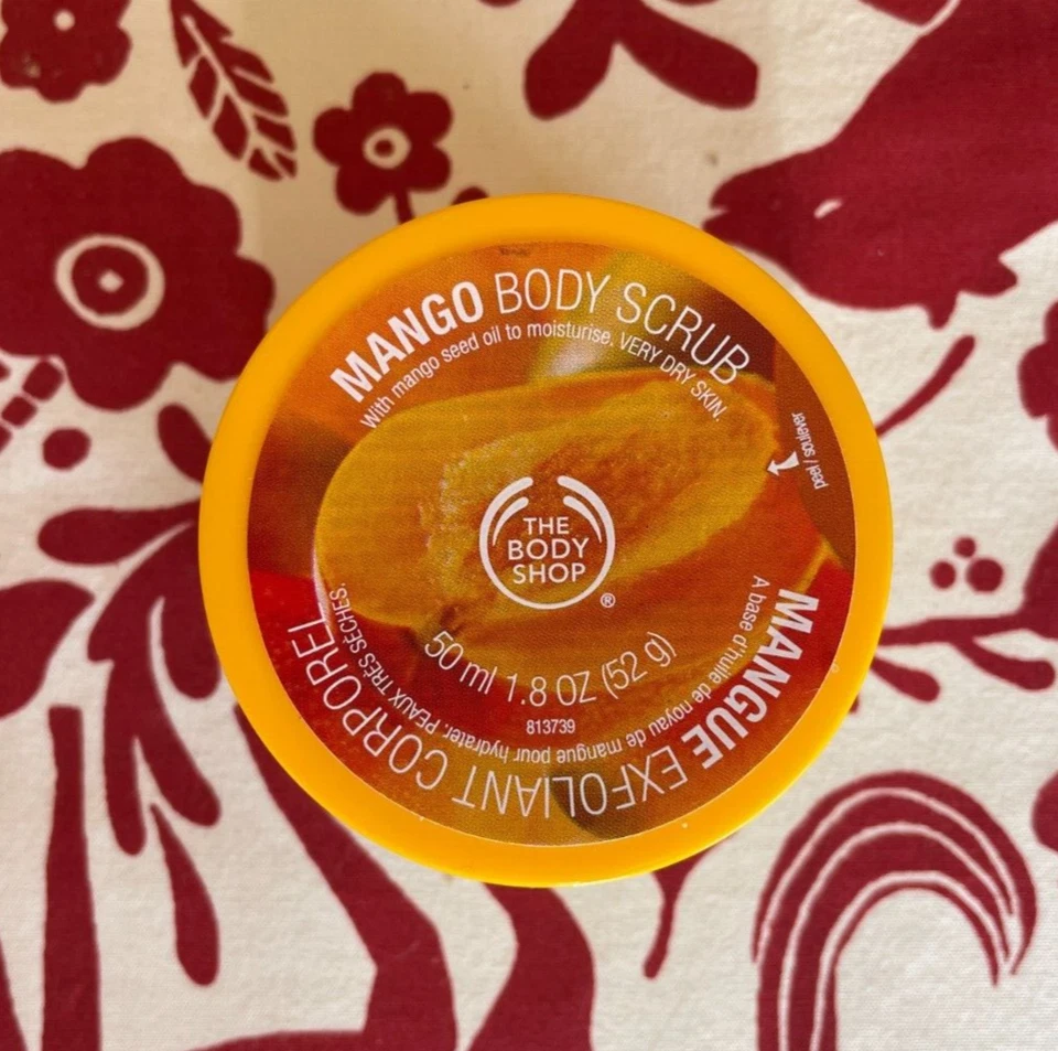 THE BODY SHOP MANGO SCRUB,50 毫升,1.85 盎司,原版,罕见,未开封 — 第 1/1 张图片