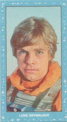 2022 Topps 206 Star Wars Wave 1, Luke Skywalker Blue Star Field Parallel Card - Image 1 of 2