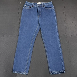 Vintage Y2K Gap Original Ankle Jeans Damen 8 (29x26) Blau Denim Hergestellt in den USA - Bild 1 von 8