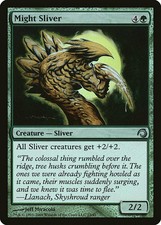 Might Sliver - Foil Premium Deck Series: Slivers MP MTG