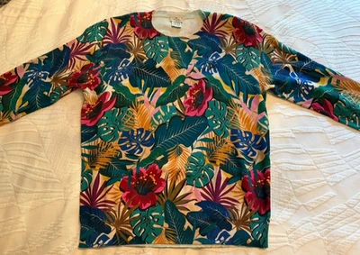 Suéter Hombre ETRO Patrón Floral - Hecho en Italia - Ver detalles Foto 1 de 4