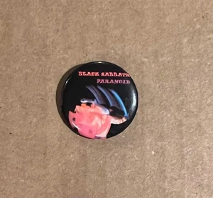 Black Sabbath - Paranoid RARE vintage button set - Picture 1 of 4