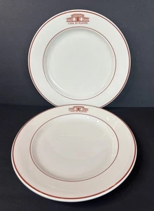 2 Casa Di Pompei Essteller Lauflernwagen Restaurant Porzellan Geschirr 9 3/4" *LESEN - Bild 1 von 8