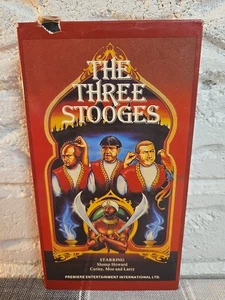 The Three Stooges VHS Premiere Entertainment International LTD - Picture 1 of 4