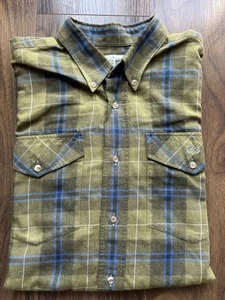 Lacoste “Rhone” Shirt (XL) Check Plaid Green Blue Reg Fit 44”- 46” BNWOT RRP £95 - Picture 1 of 16