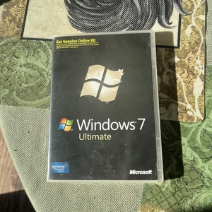 Microsoft Windows 7 Ultimate 32/64 Bit DVDs + Product Key - Picture 1 of 4