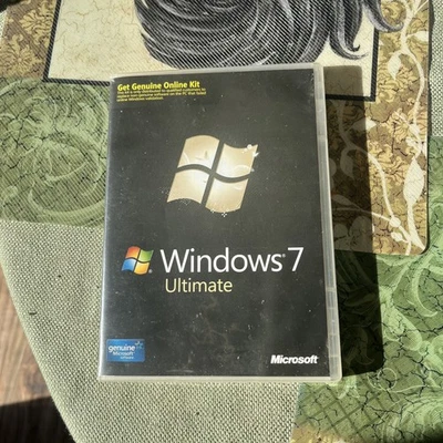 Microsoft Windows 7 Ultimate 32/64 Bit DVDs + Product Key - Bild 1 von 4