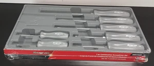 (MA2) Snap-on NEW 7pc TITANIUM Hard Grip Combination Screwdriver Set SDDX70ADT - Picture 1 of 2