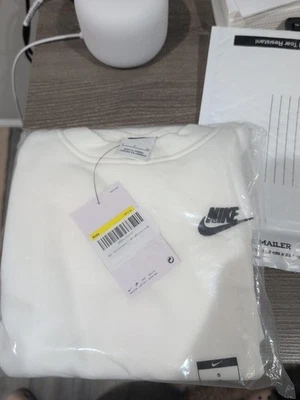 Nike Sportswear Niños Talla Pequeña Sudadera Blanco  Foto 1 de 4