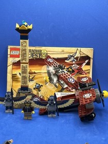 Flying Mummy Attack - LEGO Pharaoh's Quest 7307 Complete Used Set Damaged