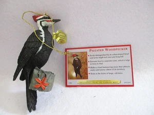 Pileated Woodpecker Danbury Mint Songbird Christmas Ornament - Mint W/ Card - Picture 1 of 4