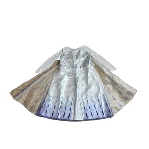 Disney Store Elsa Schneekönigin Kostüm Kleid Gr. 3 weiß lila Frozen 2 - Bild 1 von 10