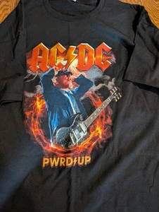 AC/DC Pwr Up Chicago 2025 At Soldier Field, May 24 Two Sided Unisex T-Shirt XLg - Picture 1 of 3