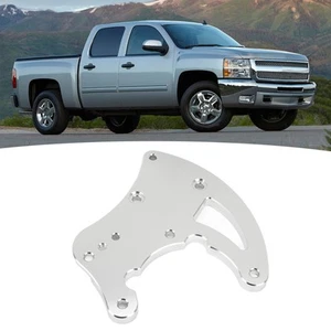 Silver High Mount AC Bracket High Stability AC Compressor Bracket Kit For LS - Picture 1 of 23