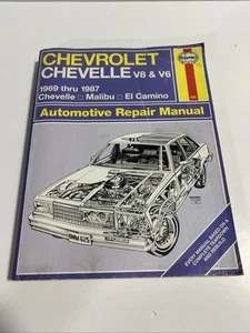 VTG Haynes Repair Manual 625 Chevrolet Chevelle Malibu El Camino FREE SHIP US/CA - Picture 1 of 18