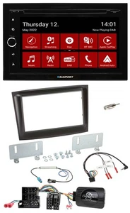 Blaupunkt Lenkrad DVD Bluetooth DAB 2DIN USB Autoradio für Fiat Doblo Mini-ISO a - Bild 1 von 12