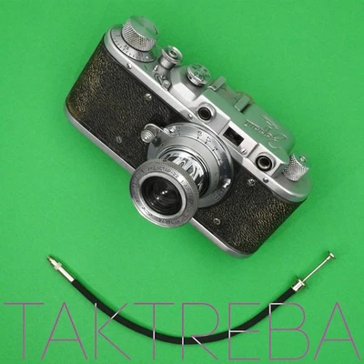 ZORKI-1 Leica Copy Camera Shutter Works Nice Curtains Intact I-22 Lens USSR 1955 - Photo 1/4