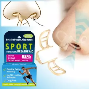 Nose Dilator Nasal Silicone Nose Clip Anti Snoring Preventing Snoring.New✨ - Foto 1 di 13