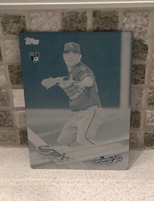 🔥2017 Topps Opening Day Yoan Moncada Rookie Cyan Printing Plate 1/1-White Sox🔥