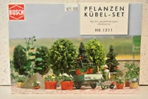 Busch # 1211 Garden Detail Set - Kit HO MIB - Picture 1 of 1