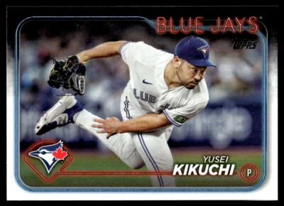 2024 Topps Series 2 #510 Yusei Kikuchi Toronto Blue Jays - Image 1 of 2