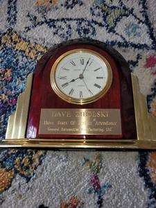 Stuart Austin HEAVY Quartz PERFECT ATTENDANCE General Automotive Manufacturin - Picture 1 of 10